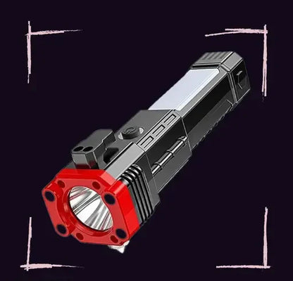 Rechargeable LED Torch with Power Bank – High Brightness Emergency Flashligh