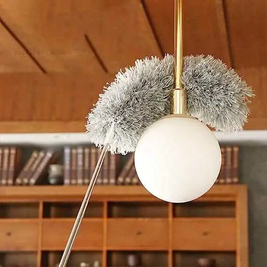 Microfiber Fan Duster – Extendable Dust Cleaner for Fans & Shelve