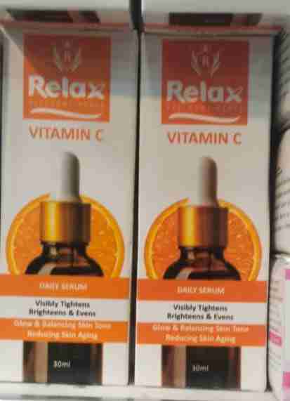 Relax Vitamin C Daily Serum - 30ml | Visibly Brightens, Evens Skin Tone