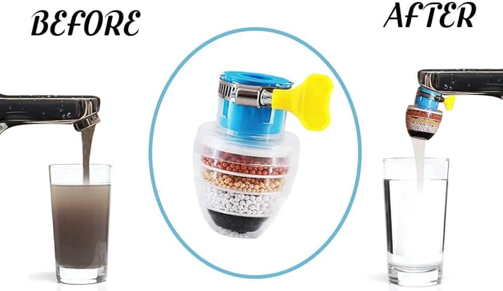 6-Layer Water Purifier Faucet – Advanced Water Tap &amp; Multi-Stage Filtratio