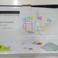 LED Light-Up Writing Board 20×30 cm Acrylic Message Pad with Stand Colorful