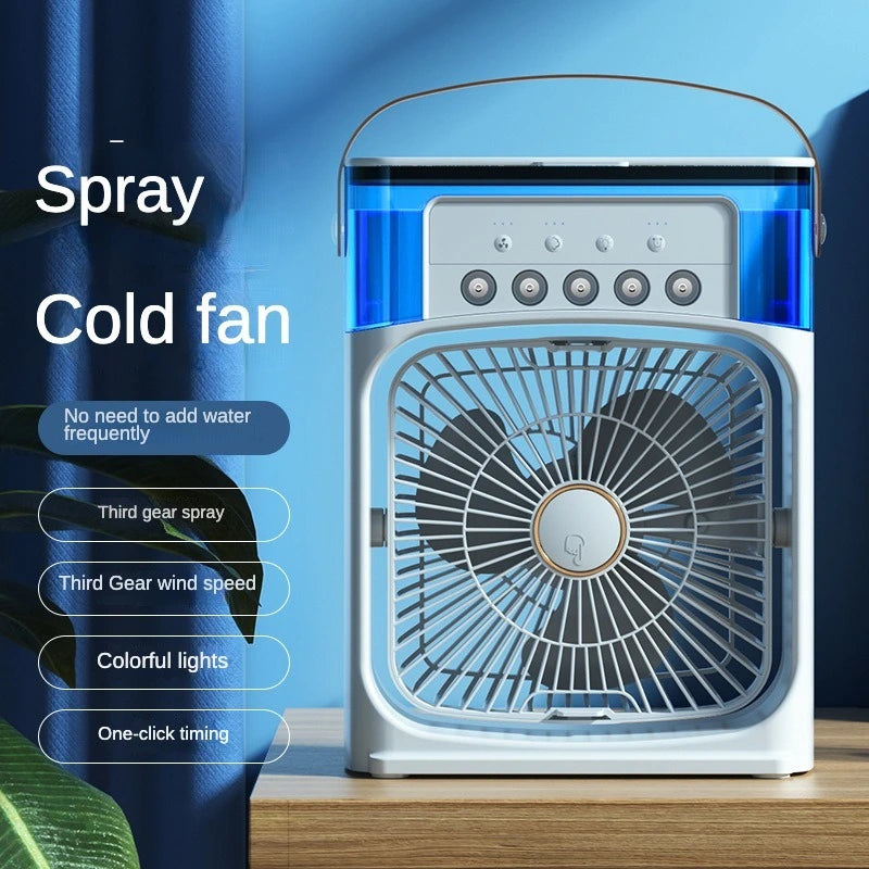 Mini Air Cooler Fan with Evaporative Cooling