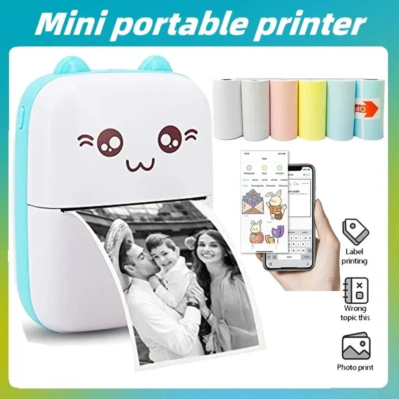 "Portable Bluetooth Thermal Printer"
