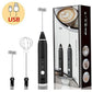 2-in-1 Rechargeable Coffee Beater &amp; Electric Milk Frother