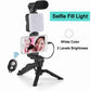 Mobile Vlogging Kit with LED Light & Mic – AY-49 Creator Kit