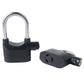 High-Security Alarm Padlock | Waterproof 110dB Anti-Theft Lock for Bike, Scooter & Door
