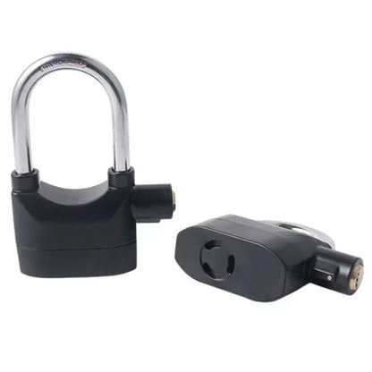 High-Security Alarm Padlock | Waterproof 110dB Anti-Theft Lock for Bike, Scooter & Door